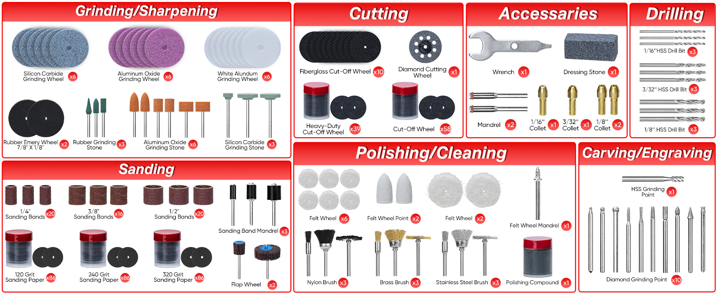 rotary tool accessary