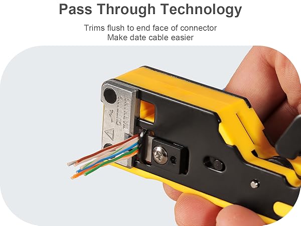 rj45 pass through crimp tool