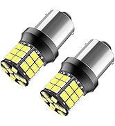 Serundo Auto 1156 Led Bulb, 12V 24V Super Bright 1141 1003 BA15S LED Bulbs Used for Back Up Rever...