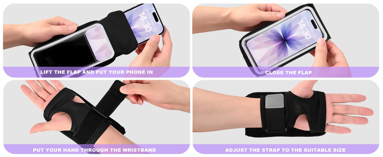 Armband for iPhone 15 Pro Max Armband for iPhone Armband for iPhone 14 Pro Secure Fit