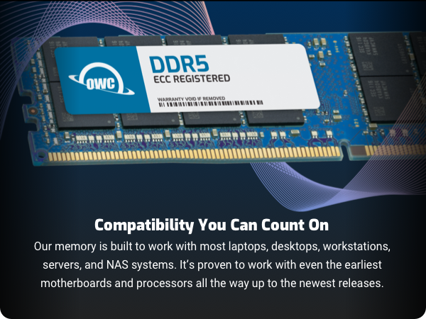 DDR5 ECC REGISTERED REG MEMORY RAM MODULE DIMM STICK FOR NAS, Server Workstation NETWORK SWITCH