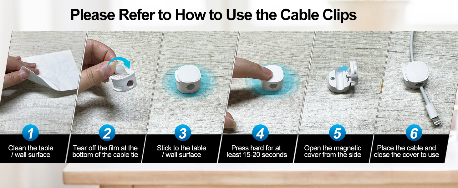 Cable clips