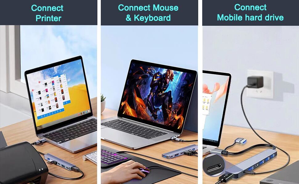 USB C Hub USB Hub 3.0,