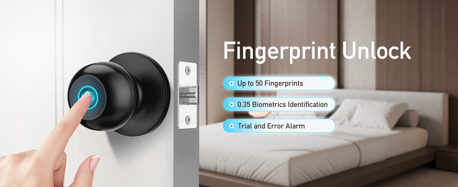 smart fingerprint door lock