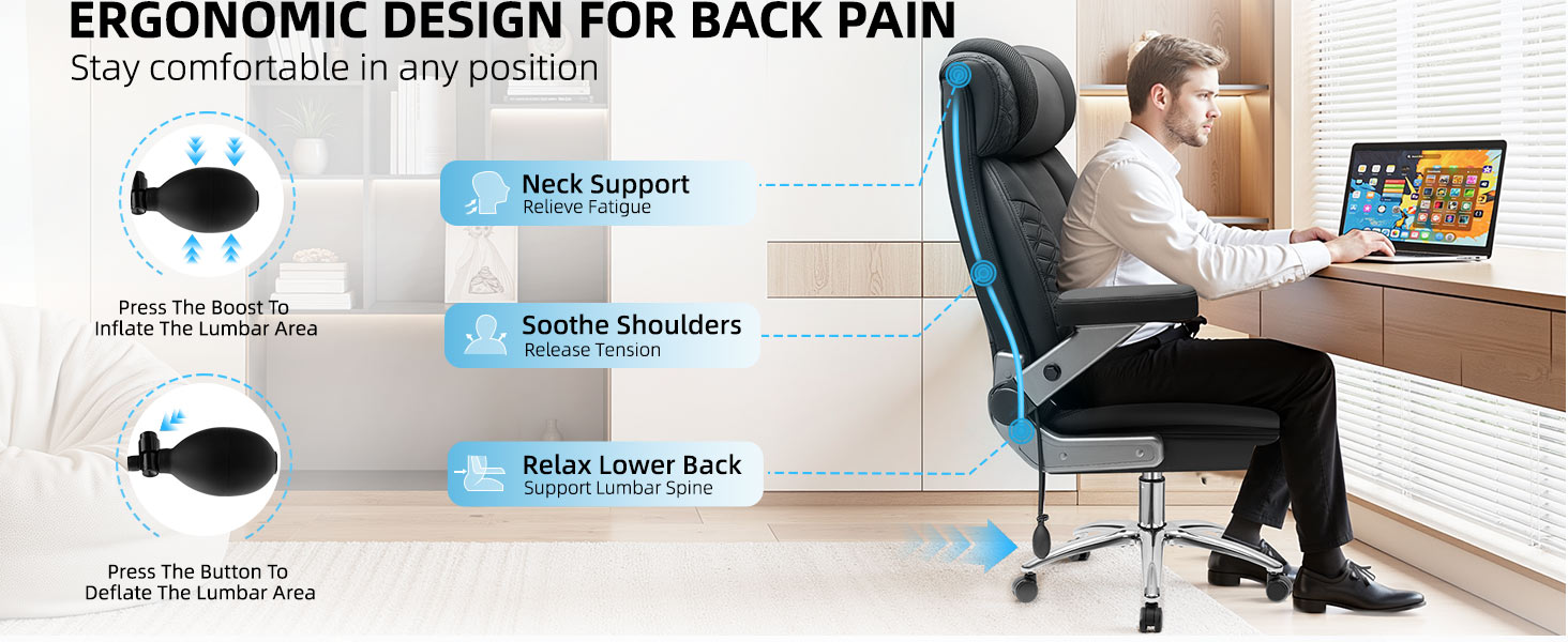Ergonomic Comfy Office Chair
