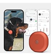 Molly&amp;Cody GPS + Bluetooth Pet Tracker for Cats &amp; Dogs – Real-Time Tracking, Virtual Fence, IP67 ...