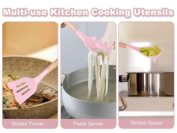 Silicone utensils