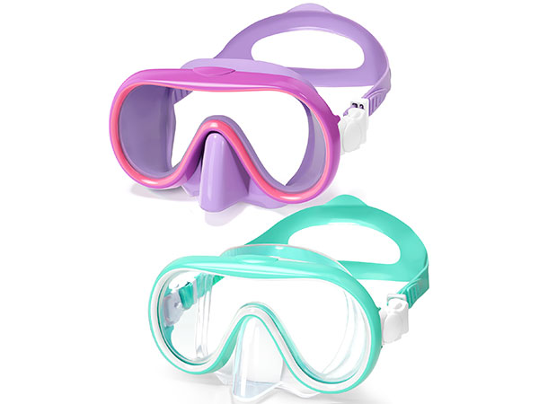 Kids Swim Goggles with Nose Cover