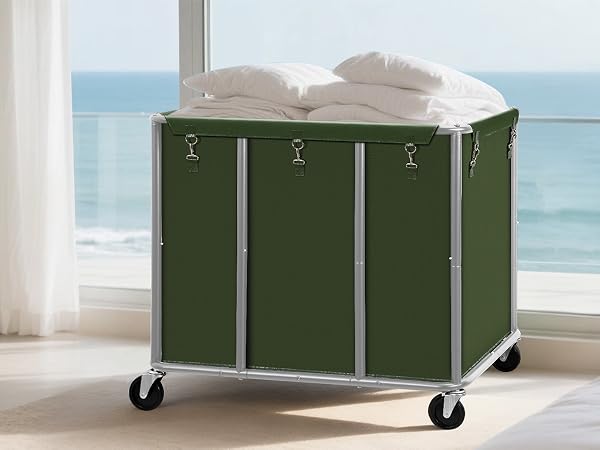Commercial Laundry Cart