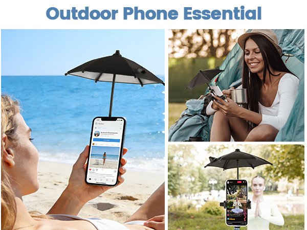 magnetic phone umbrella sun iphone shade cell kindle mini upgraded magnets light durable adjustable