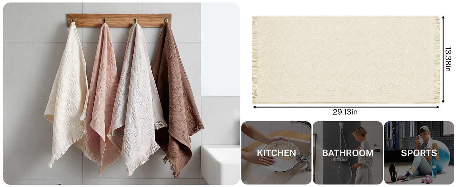 Boho Hand Towel Set