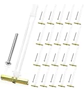 Peohud 20 Pack Drywall Anchor with Included Bolts for 1/4"-20, Heavy Duty Hollow Wall Anchors for...