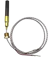750mv Thermocouple for Heat Glo Heatilator,Fireplace Thermopile Replacement Fireplace&amp;Stove Acces...