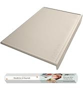 Silicone Craft Mat for Painting, PlayDoh and Art Projects with Angle-Protective Safety Edge – Tod...