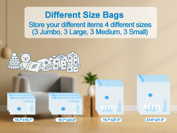 vacuum sealbags for clothing travel