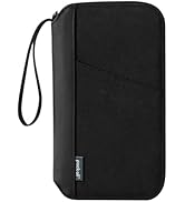 pack all Travel Passport Holder with RFID Blocker, Water-Resistant Passport Wallet with Wrist Str...