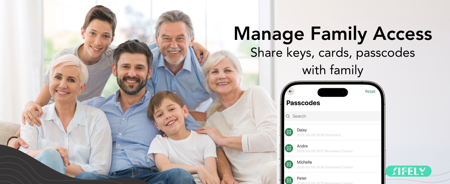 sifely st black manage family access