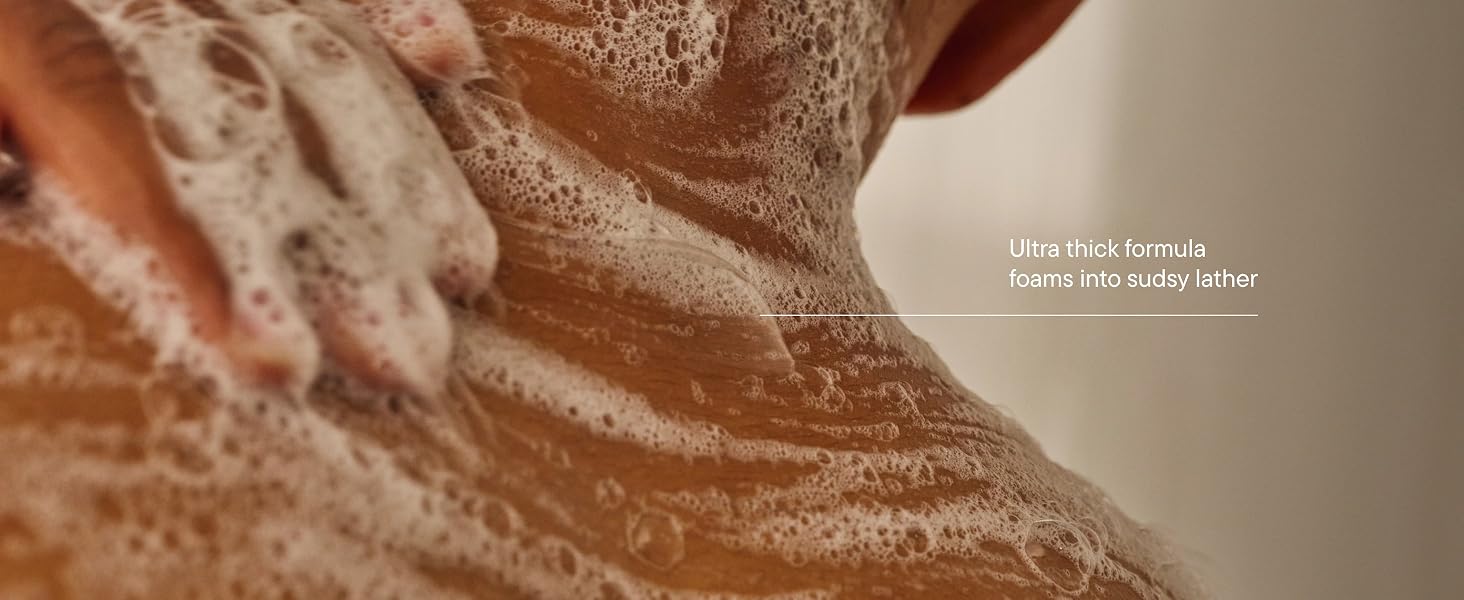 ultra thick formula body wash