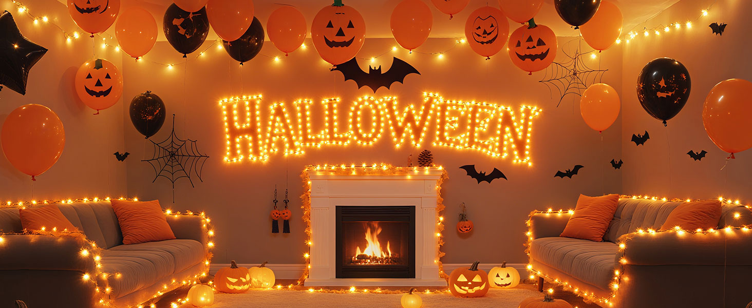 battery operated halloween lights