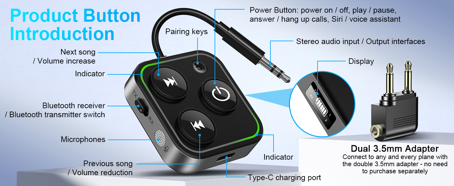 aux bluetooth adapter
