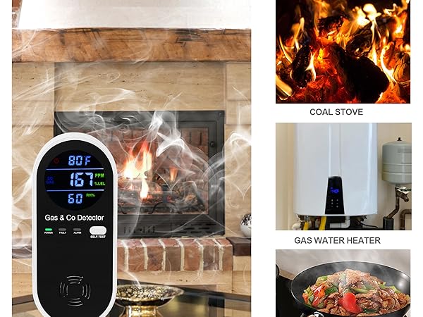 gas and carbon monoxide detector