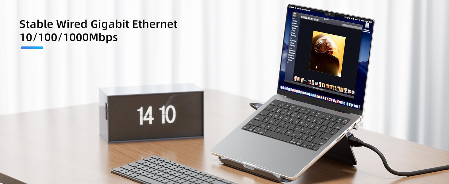 4K@60Hz LAPTOP DOCK STAND