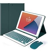 Nsyee Keyboard Case for iPad 9th 8th 7th Generation 10.2 Inch, Detachable Bluetooth Keyboard Case...