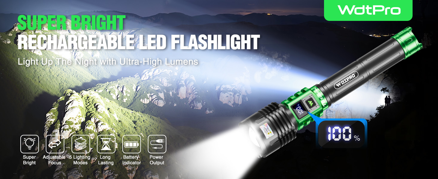 flashlights high lumens