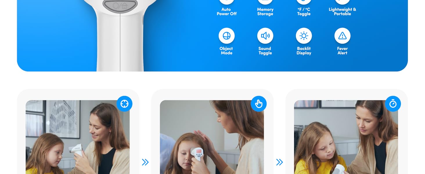 thermometer contactless infrared baby adults