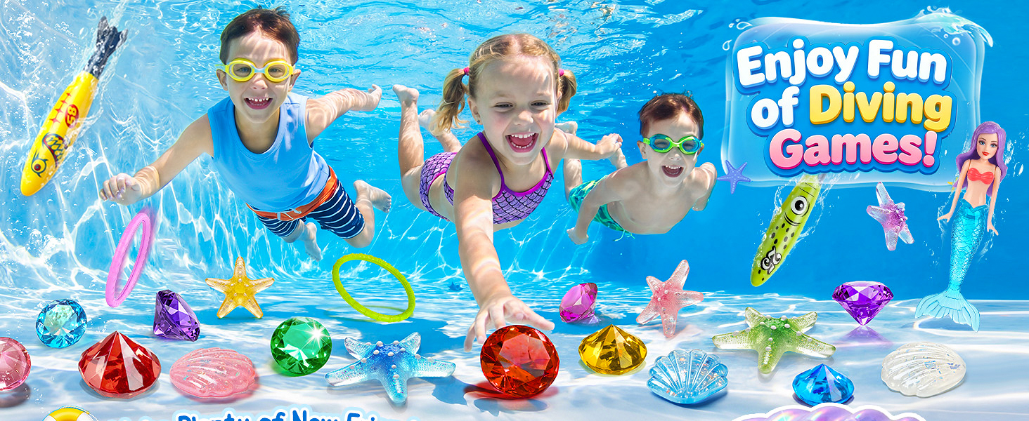 Diving Toys for Kids Diving Gem