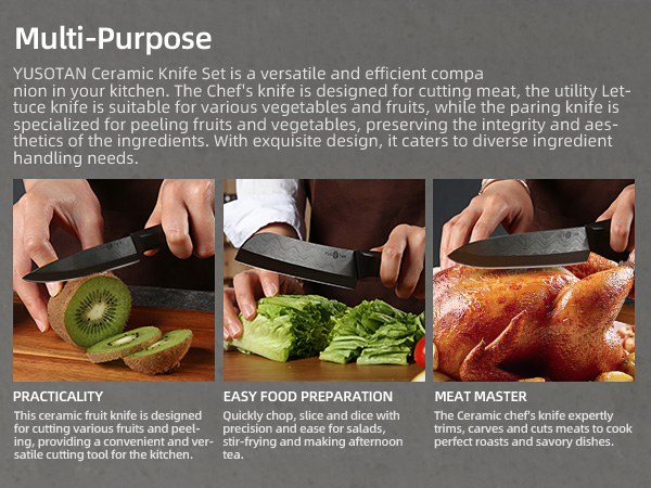 Ceramic Knife Set paring knife 