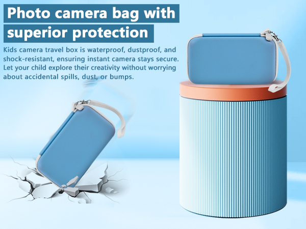 Insta camera container