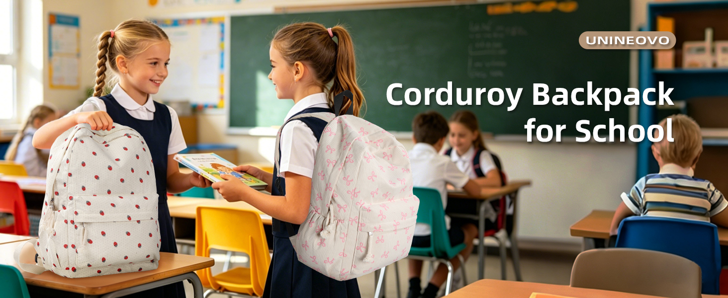 Corduroy Backpack