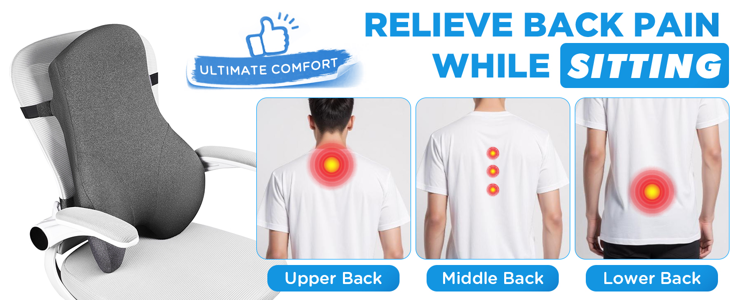 Long sitting back support