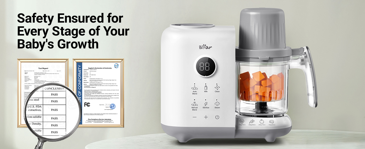 baby food maker steamer and blender