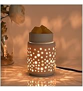 nawaza Ceramic Wax Melt Warmer,Candle Wax Warmer,2-in-1 Electric Wax Melter and Fragrance Warmer ...