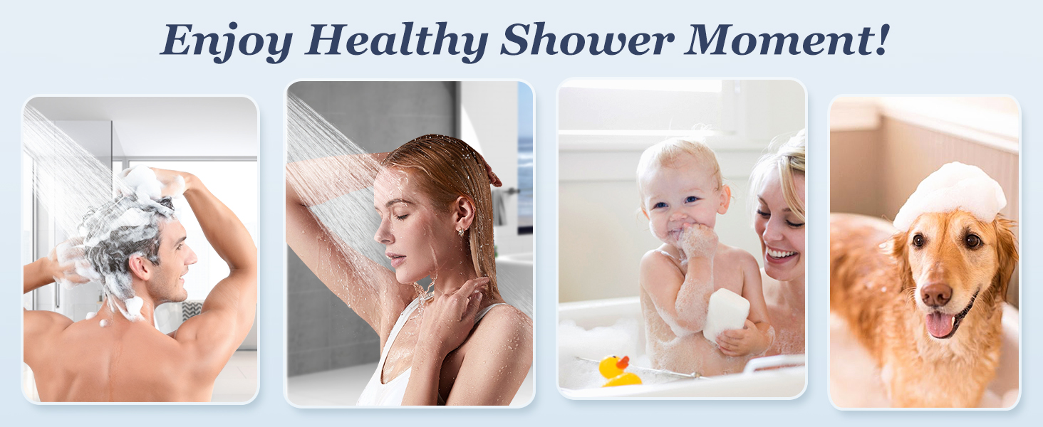 Enjoy Healthy Shower Moment