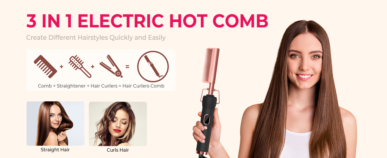 hot comb for wigs