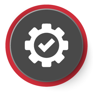 Key feature icon of TayMac Hubbell electrical wiring and indoor and outdoor lighting products.