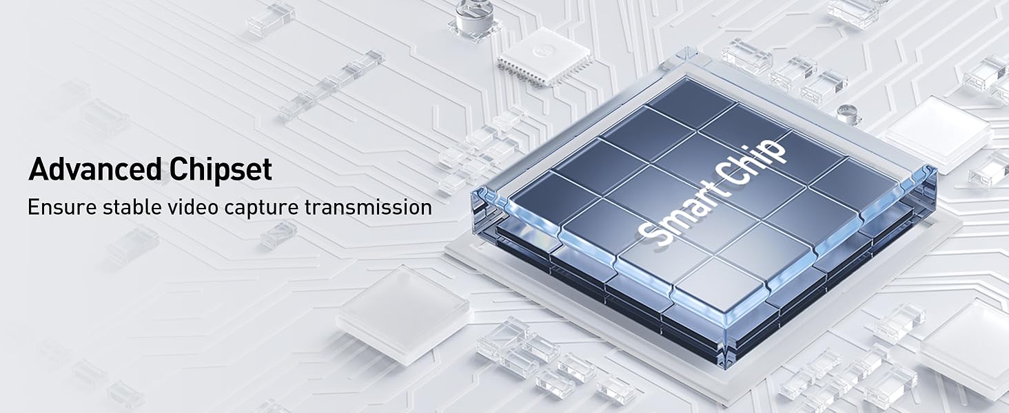 BENFEI USB C Video/Audio Capture Card Supporting Full HD 1080P 60FPS for Streaming, Recording