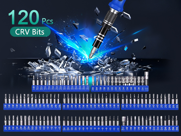 Precision Screwdriver Set, 142 in 1 Magnetic Screwdriver Kit