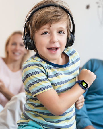 functional smart watch for kids dual camera game mp3 player timer pedometer 