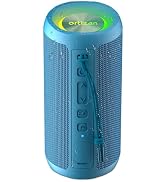 Ortizan Wireless Portable Bluetooth Speaker, IPX7 Waterproof, Dustproof and Rustproof, Powerful 2...