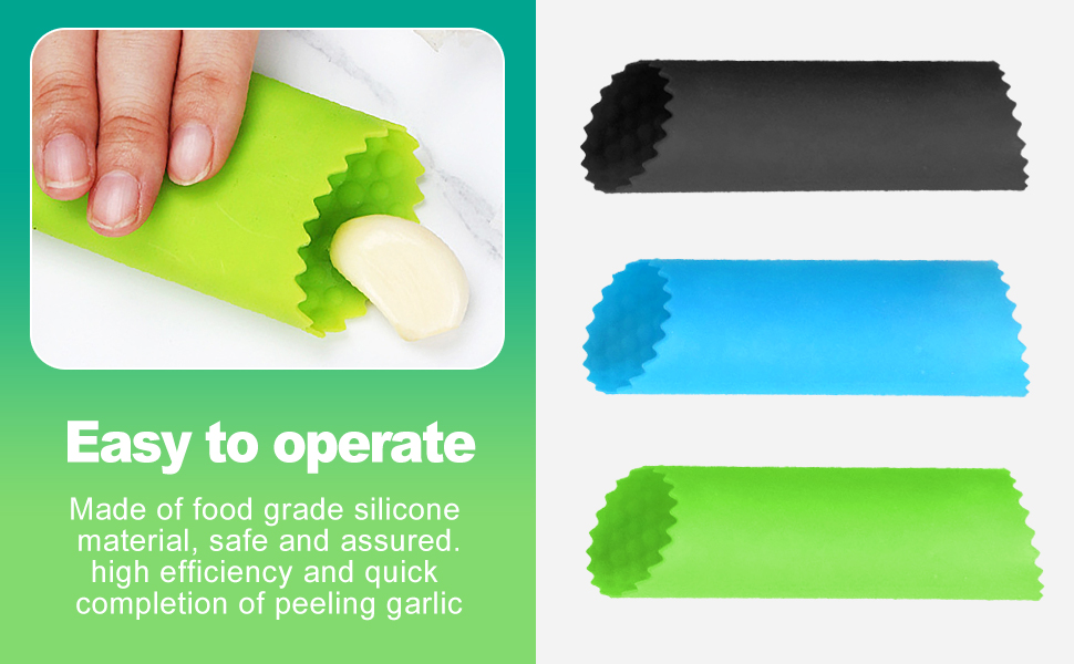 Food-Grade Silicone Garlic Peeler