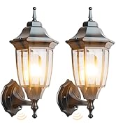 EMART Dusk to Dawn Outdoor Front Porch Light, Exterior Anti-Corrosion, Waterproof Aluminum &amp; Glas...