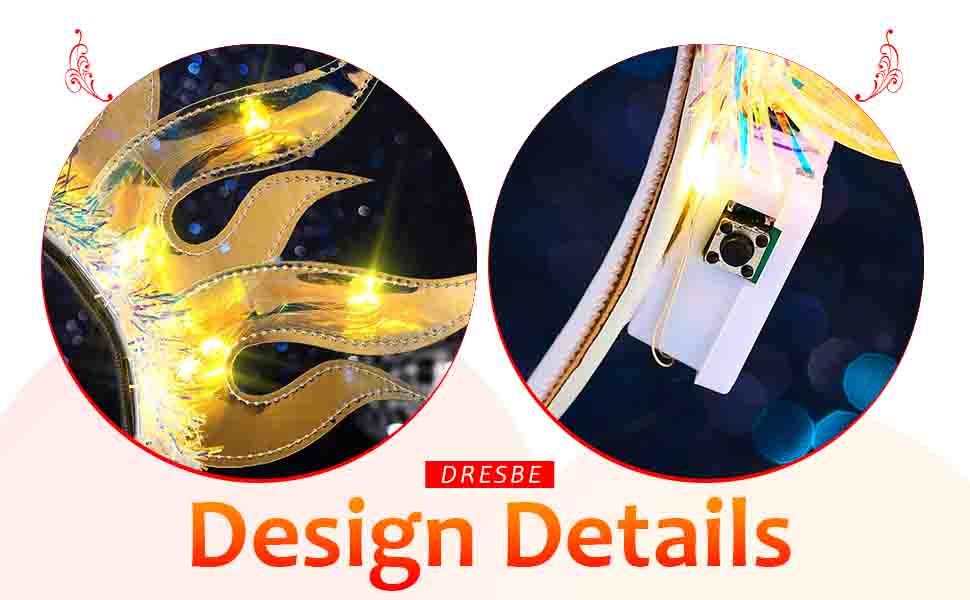 Glow Fire Hair accessories