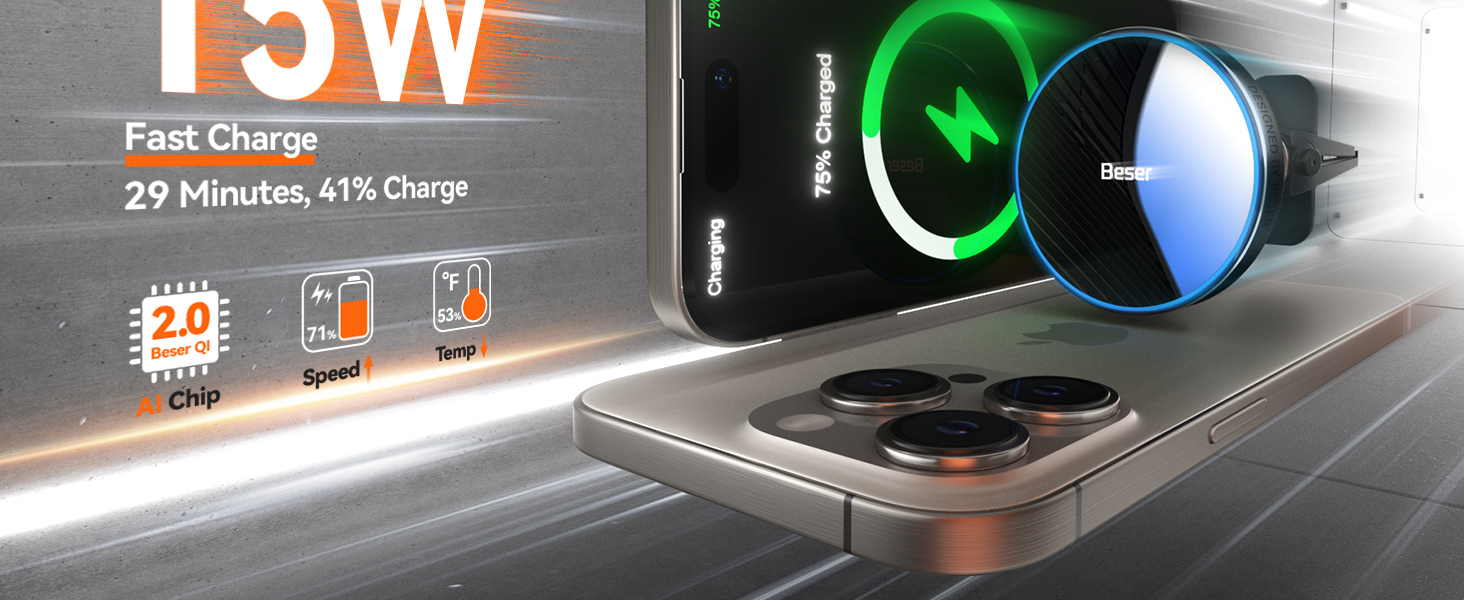 MagSafe Car Mount Charger