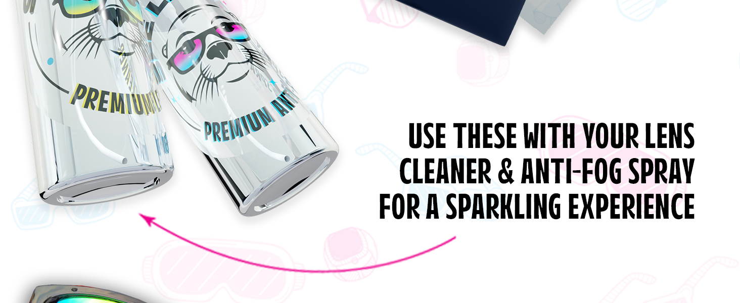 See Lion Premium Anti-Fog Spray for glasses, goggles, visors, tech, sunglasses and more