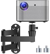 suptek Universal Foldable Projector Wall Mount - Adjustable Bracket for Projectors, Compatible wi...