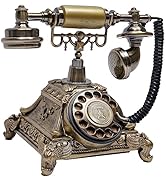 Sangyn Antique Phone European Style Vintage Telephone Retro Landline Telephones Decor Old Fashion...